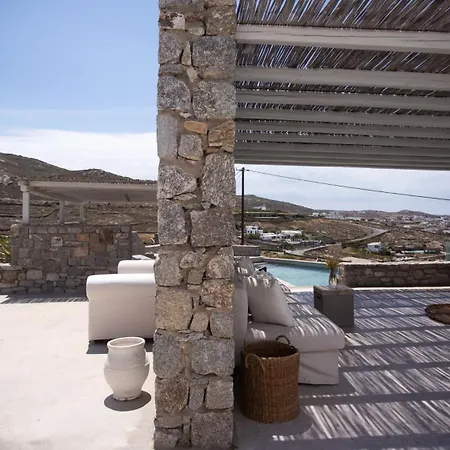 Villa Seaview Pool Near Alemagou Ftelia (Mykonos)