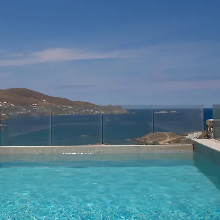 Villa Seaview Pool Near Alemagou Ftelia (Mykonos)