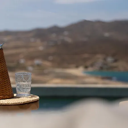 Seaview Pool Near Alemagou Villa Ftelia (Mykonos)