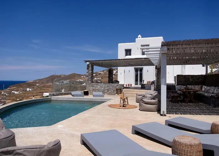 Seaview Pool Near Alemagou Ftelia (Mykonos)