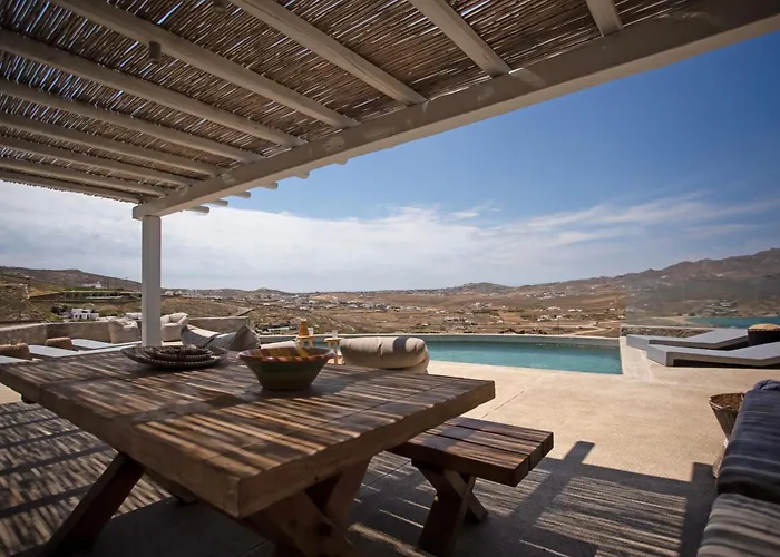 Seaview Pool Near Alemagou Ftelia (Mykonos)